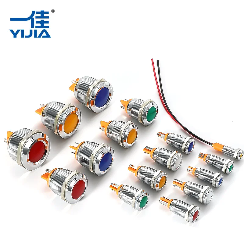 Kakšne so funkcije kovinske indikatorske luči?