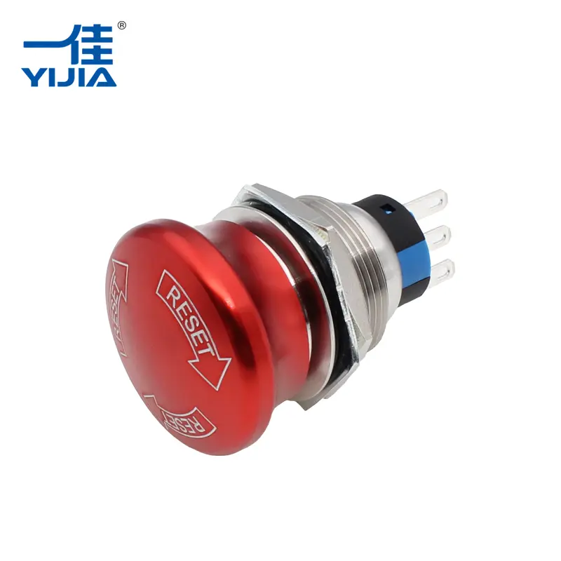 Kaj je rdeči gumb za klic v sili in zakaj je ključen za industrijsko varnost?